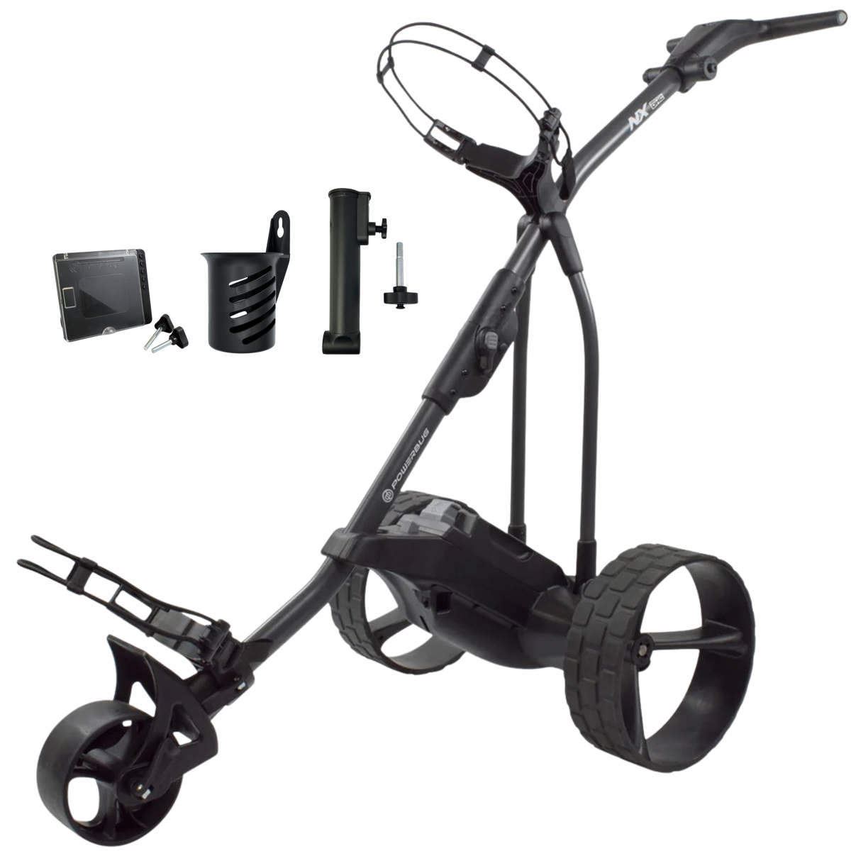 NX DHC with free scorecard holder, drink holder and umbrella holder